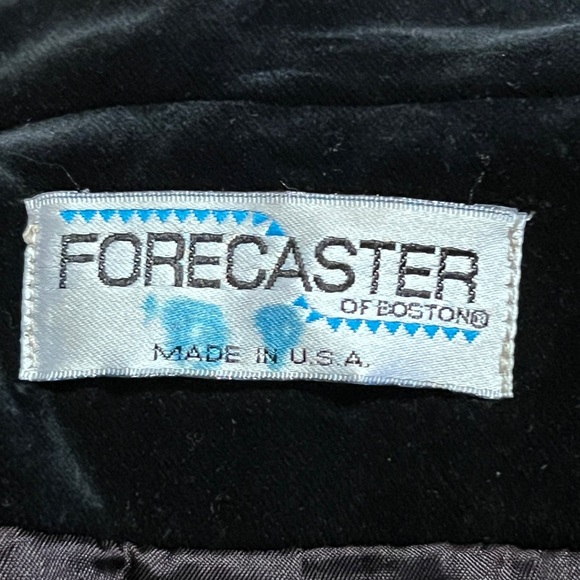 Forecaster of Boston full length wool and velvet winter coat.  Sz 14. Pre-owned - Picture 9 of 12